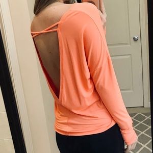 Backless Yoga Top